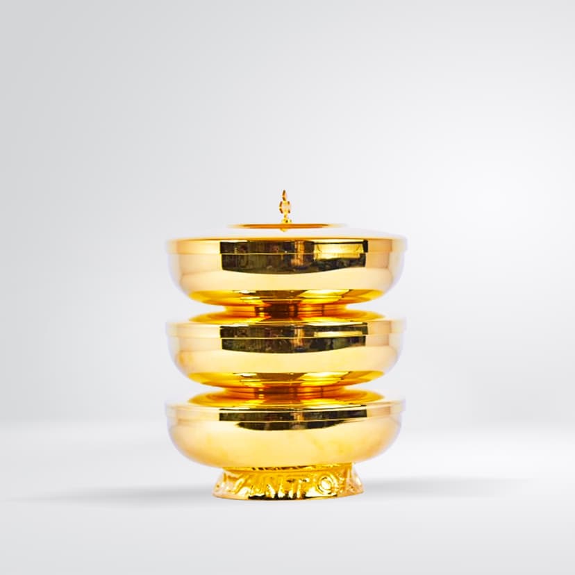 Ciboire doré grand