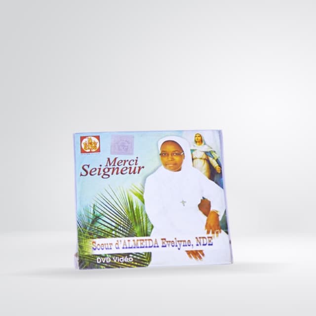DVD Merci Seigneur – Sœur Evelyne NDE