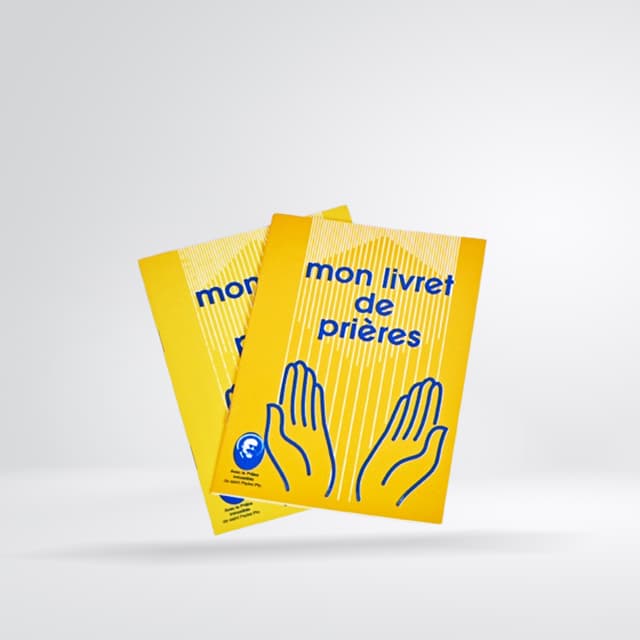 Livret Mon livret de prières