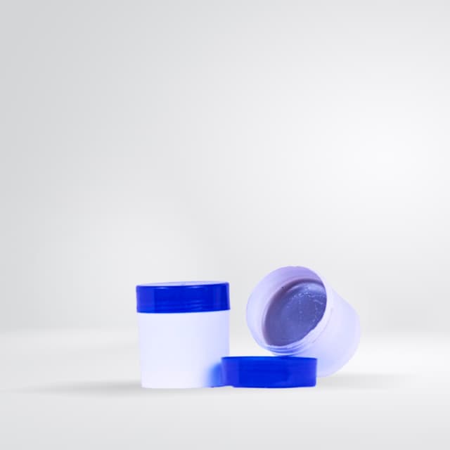 Encens en pot bleu