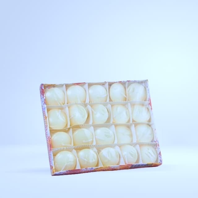 Paquets de bougies blanches petite taille