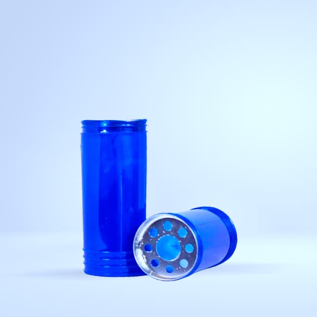 Cierge bleu à visser