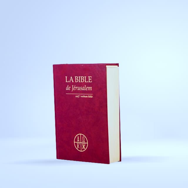 "La Bible de Jérusalem" (Cerf/Verbum bible)