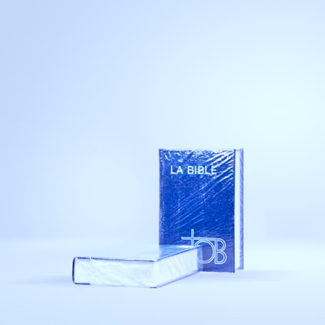 "La Bible" TOB (couverture bleue plastifiée)